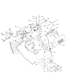 Part Location Diagram of 02003722 Cub Cadet Control Assembly, Speed Hydro, RH